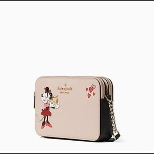 Disney x Kate Spade NY Minnie Mouse Double - Zip Crossbody